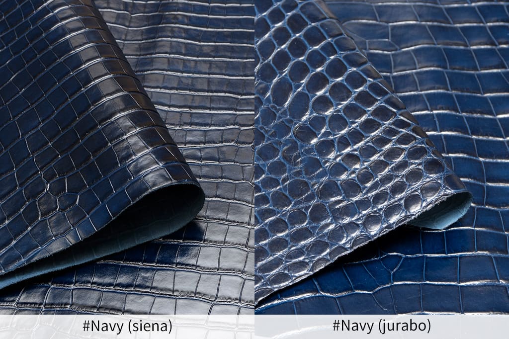 アウトレット】イタリア産クロコ型押しレザー｜革販売ミヤツグ - 皮革