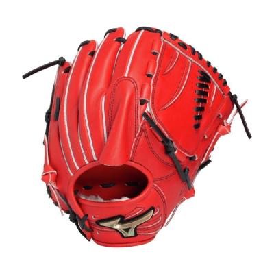 Mizuno globalELITE赤 レザー 投手用グローブ Mizuno globalELITE赤