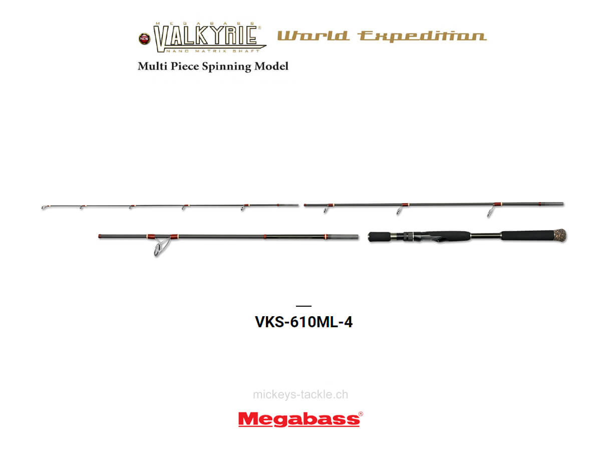 VALKYRIE World Expedition - Multi Piece Spinning, VKS-610ML-4