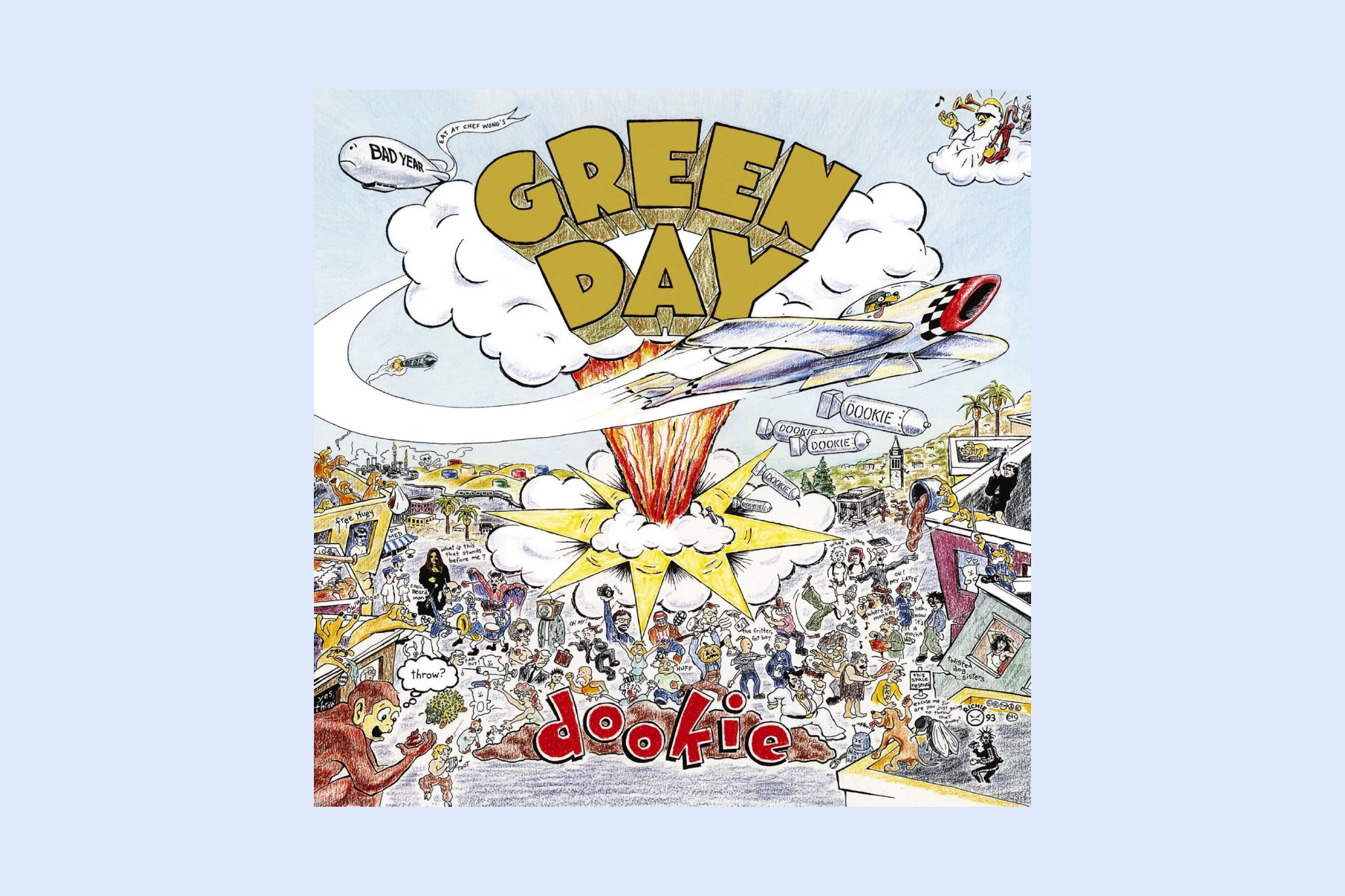 Green Day drew a massive crowd to Comerica Park