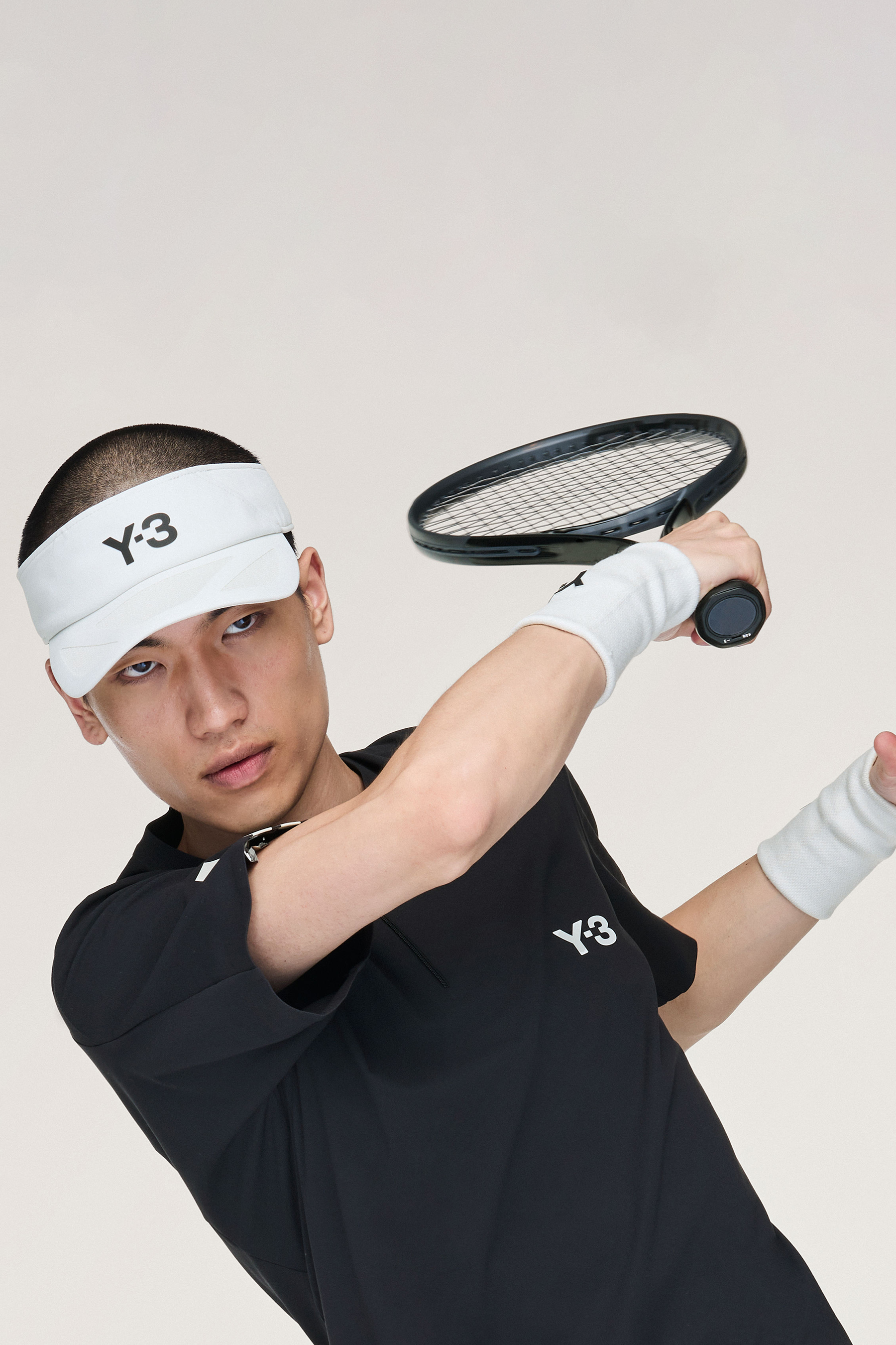 Y-3 Printed Recycled Polyester Climacool Visor | one size | JX8837//.