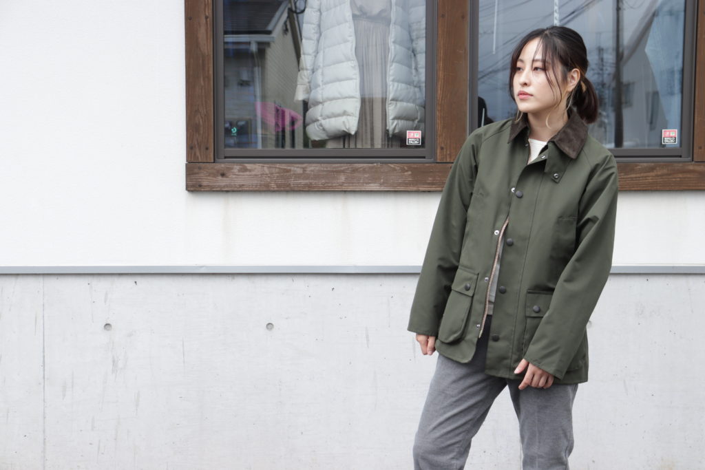 Barbour バブアー BEDALE ビデイル SL 2LAYER ノンワックス MCA0784 を