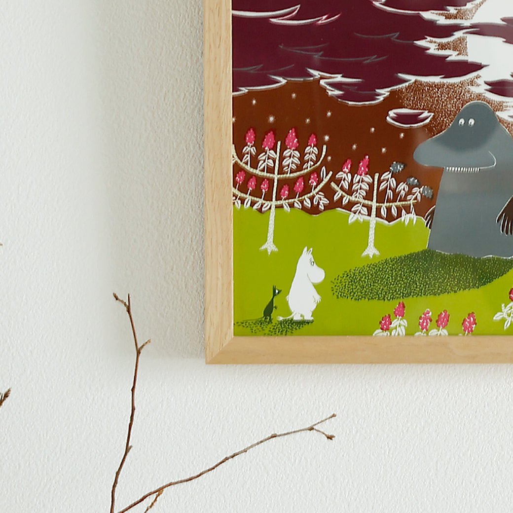 ムーミン MORAN TO BATTARI ポスター 北欧｜miion - miion｜北欧