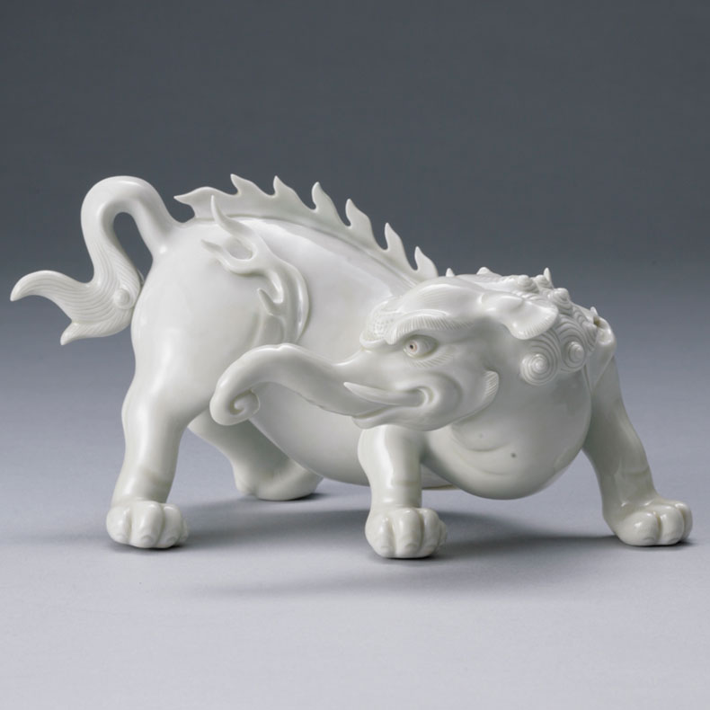 白磁象置物 ｜ みかわち焼 三川内焼- 総合サイト