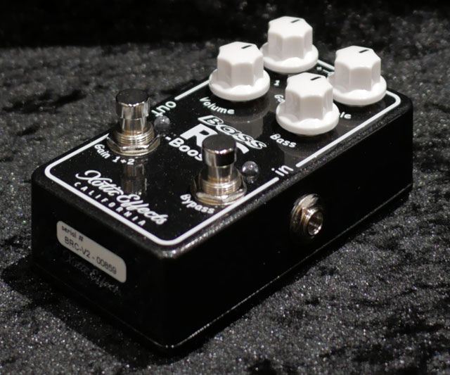 Bass RC-Booster V2: エフェクター｜三木楽器公式通販サイト