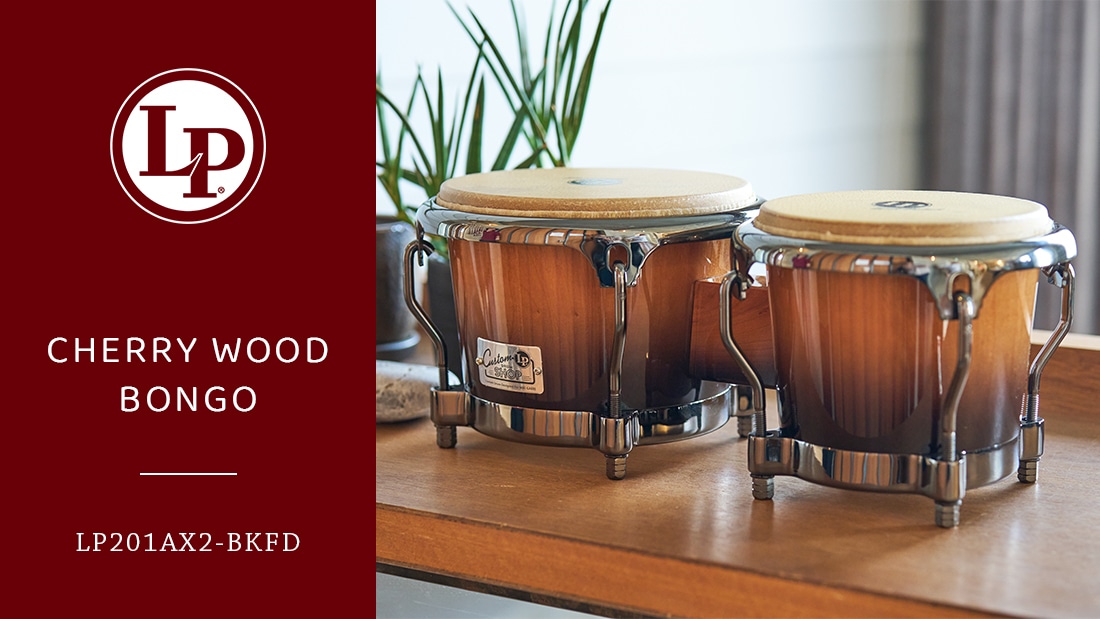 LP LP201AX2-BKFD 7-1/4 + 8-5/8 チェリーウッドボンゴ