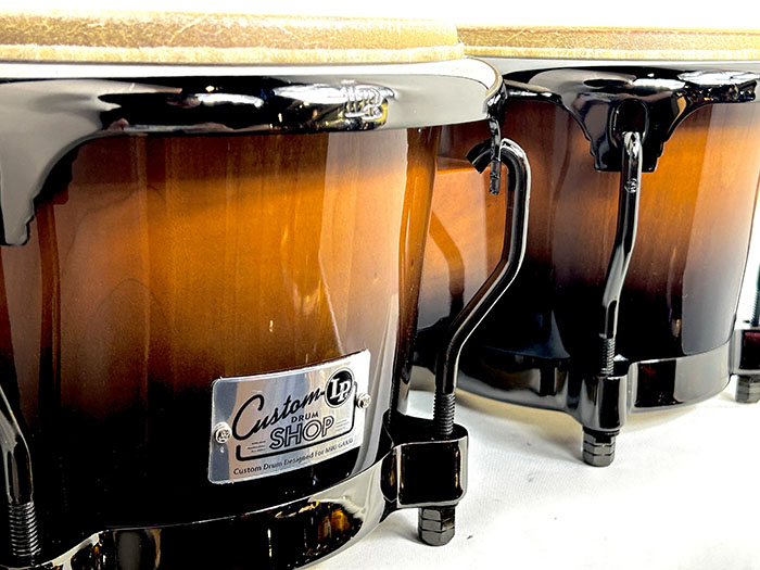 LP201AX2-BKFD / 7-1/4+8-5/8 チェリーウッドボンゴ: ドラム