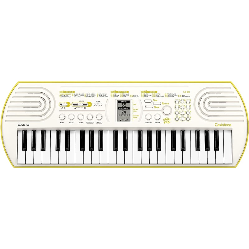 CASIO (カシオ) SA-80 ミニキーボード Casiotone 44ミニ鍵盤: ピアノ