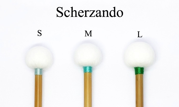 ドラム/パーカッション/マレット/ティンパニマレット(並び順：高い順