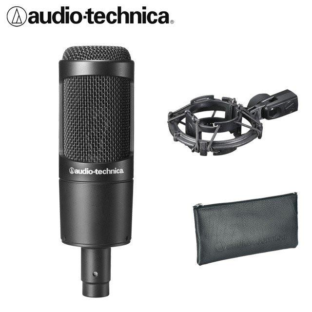 オーディオテクニカ audio-technica コンデンサーマイク AT2035 +