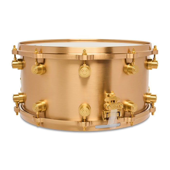 DRVZ0714STZ Limited MFG Snare Drum True Cast Bronze and Hardware