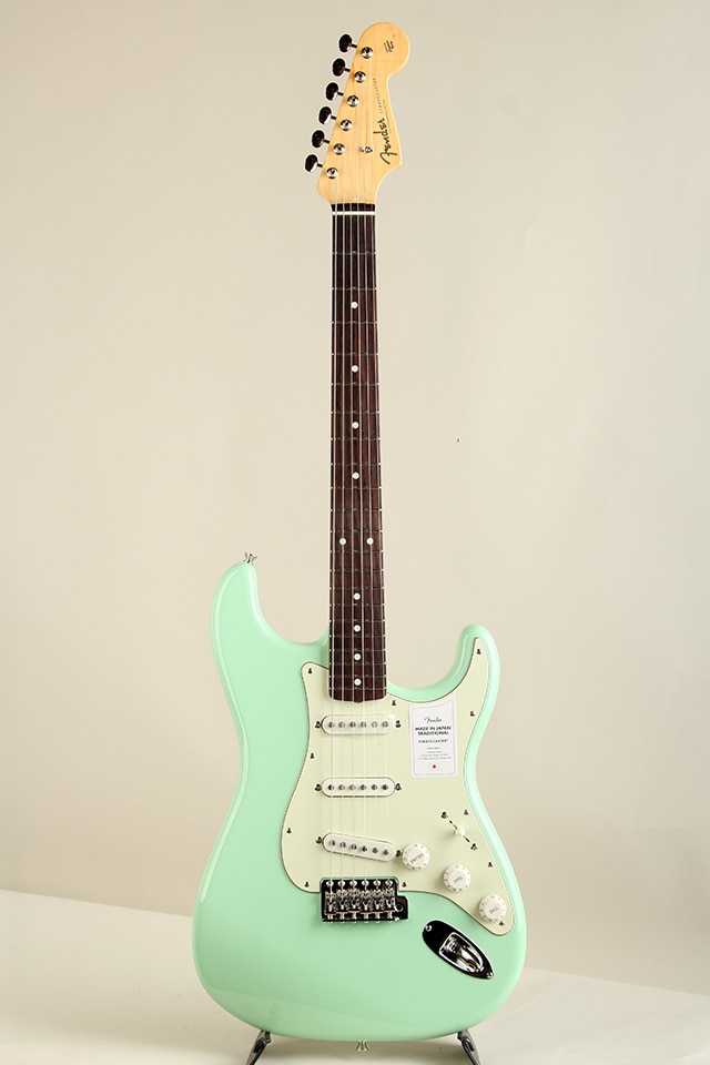 Made in Japan Traditional 60s Stratocaster RW Surf Green: エレキ