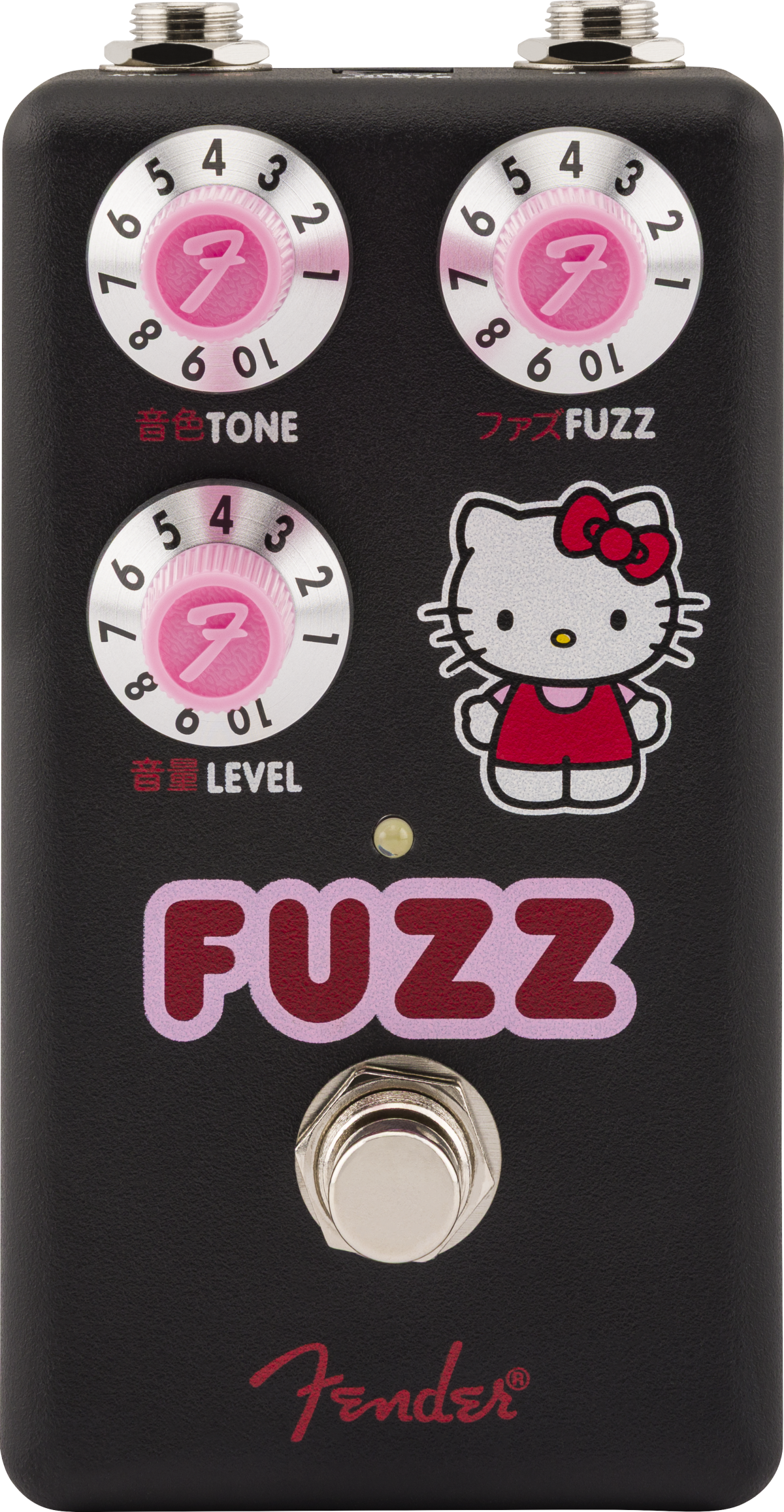 Fender x Hello Kitty Black Fuzz Pedal: エフェクター｜三木楽器公式