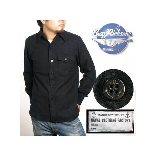 BUZZ RICKSONS(バズリクソンズ)WOOL C.P.O. SHIRT・ウールCPOシャツ