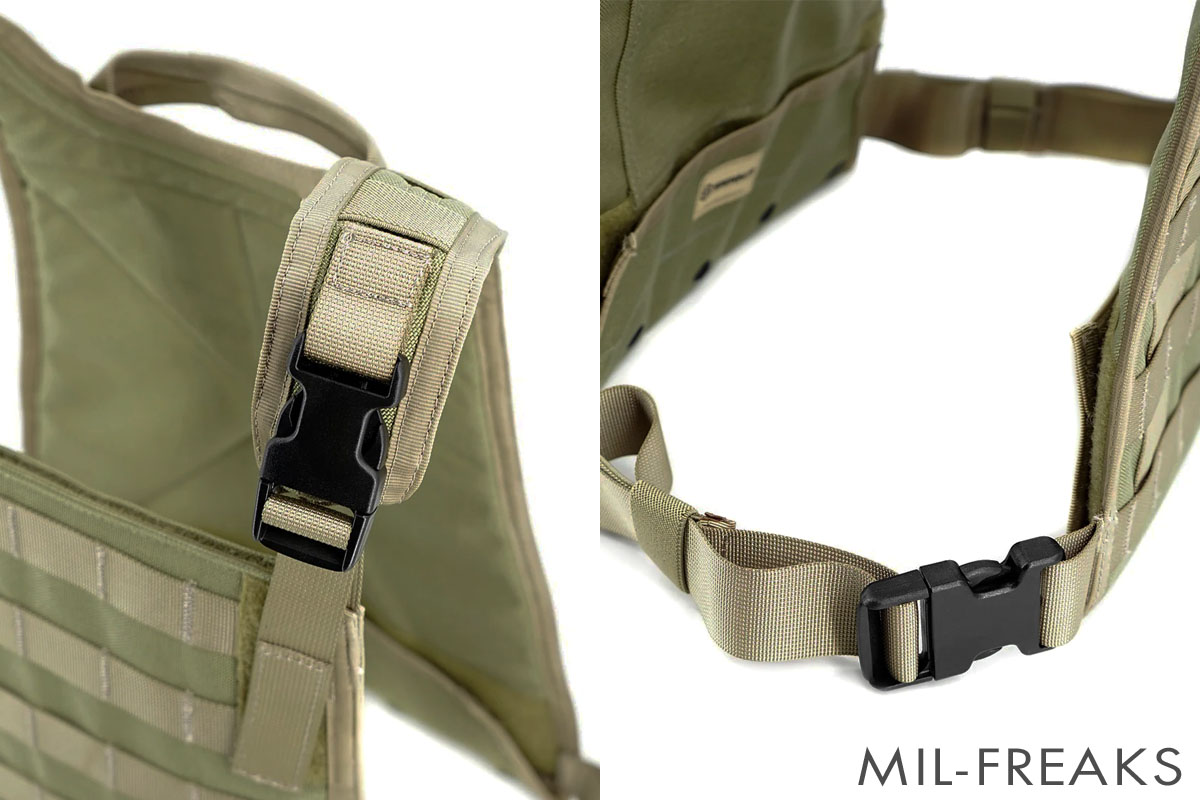 SHEKKIN GEARS Eagleタイプ MLCS MBSS プレートキャリア カーキ