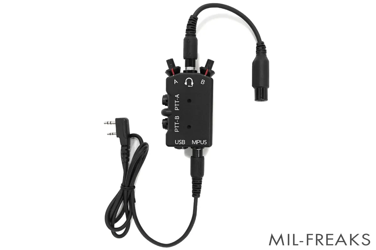 FALCO (FCS) MPU5 DUAL PTT KENWOOD │ ミリタリーショップ MIL-FREAKS