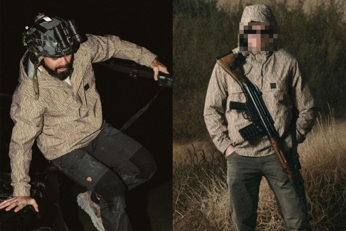 QILO x Field Ethos Nordwind WR アノラックジャケット Strichtarn