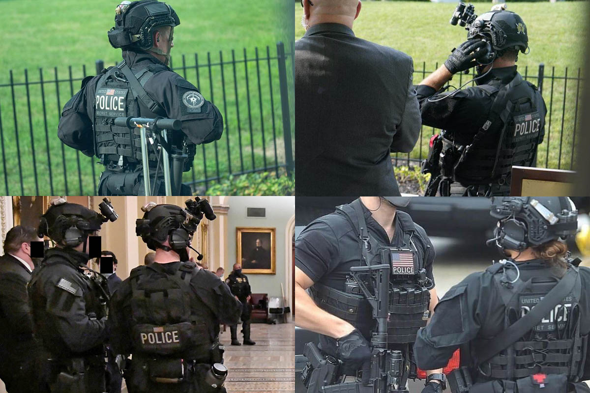 Small Monster USSS CAT シークレット サービス PVCパッチ 3枚セット