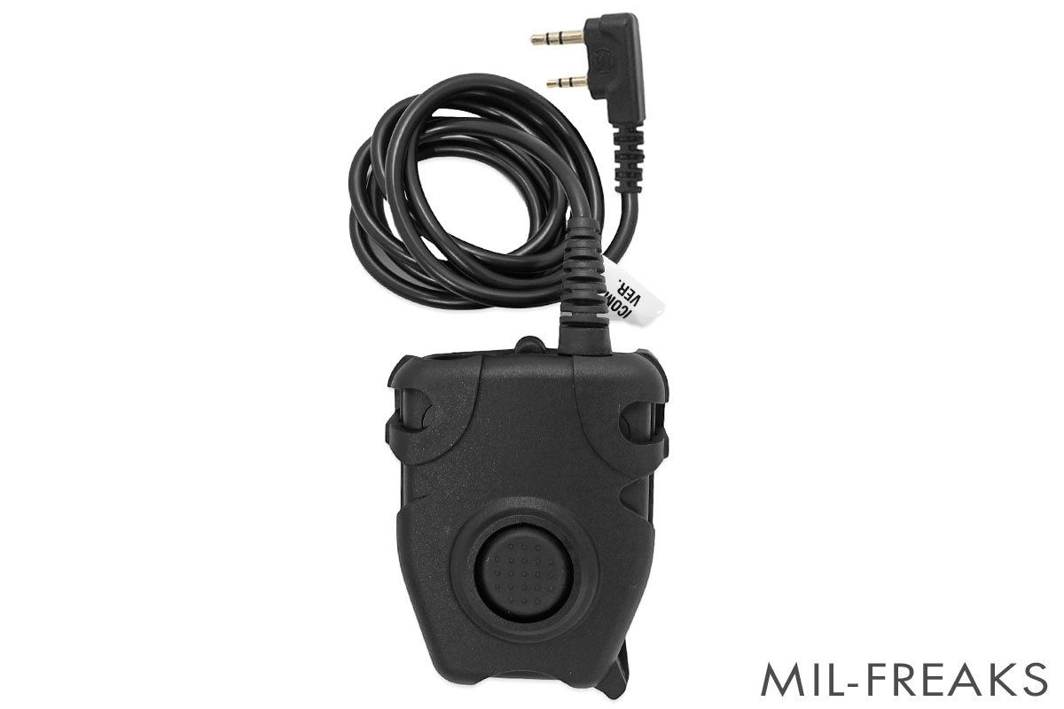 ZTactical Peltorタイプ PTTマイクスイッチ icom/KENWOOD用 端子