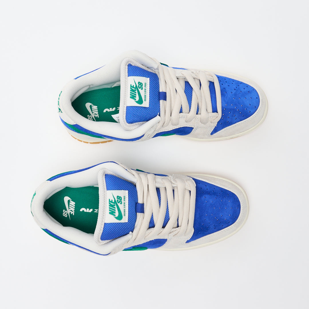 Nike SB - Dunk Low Pro (Phantom/Malachite -Hyper Royal) – MILK STORE