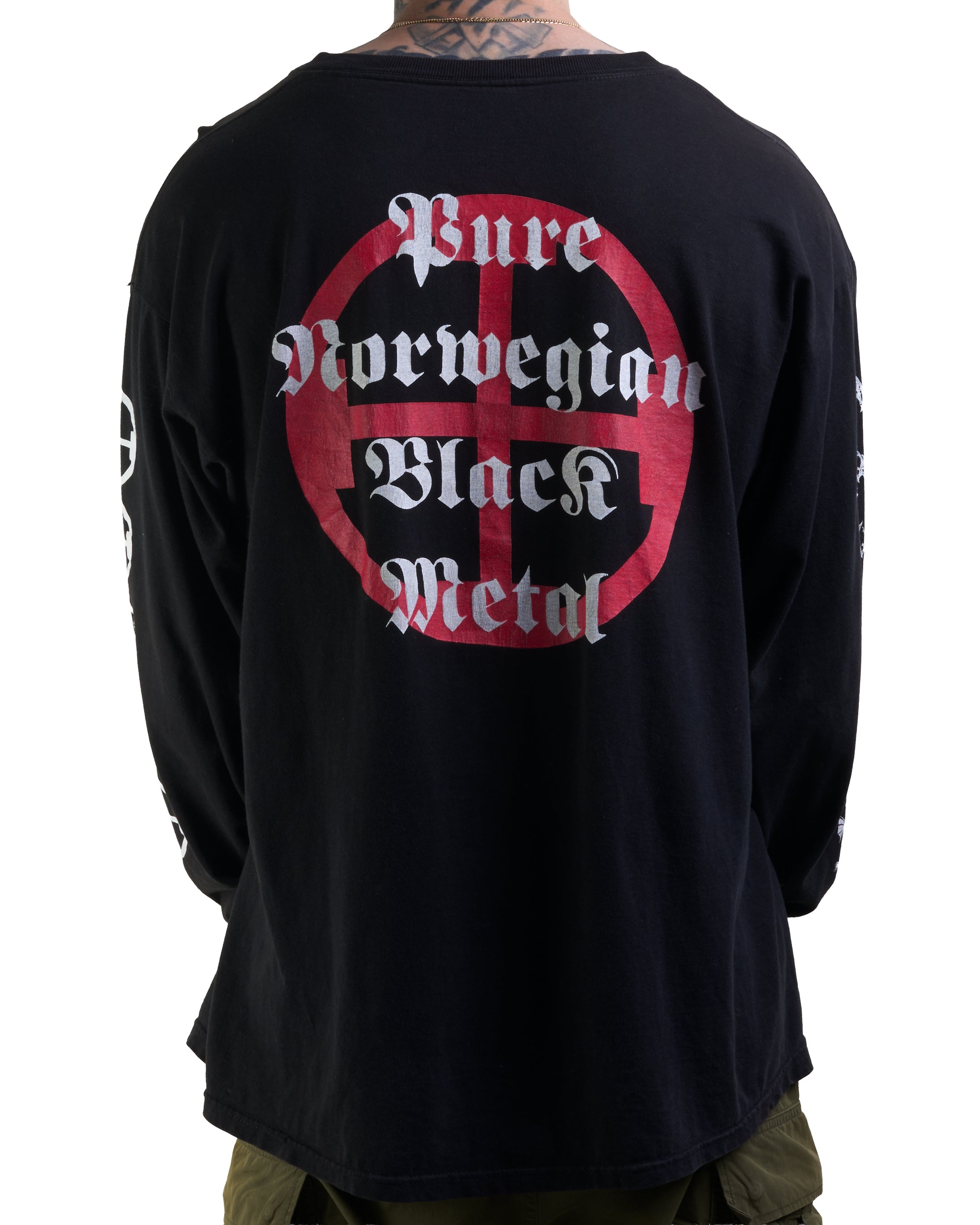 Vintage 90's Mayhem True Norwegian Black Metal Longsleeve – Mills