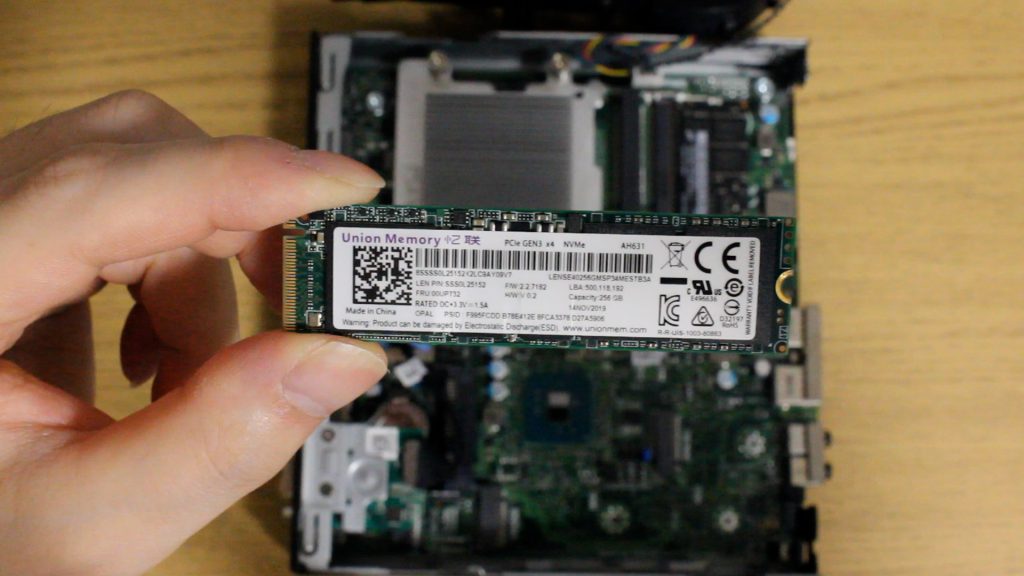 動画あり】CPU、メモリ、ストレージなしのDell OptiPlex 3050 microを