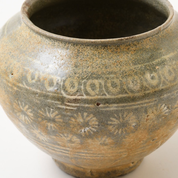 朝鮮 李朝 象嵌建水 ｜ みんげい おくむら （日本と世界の民芸）