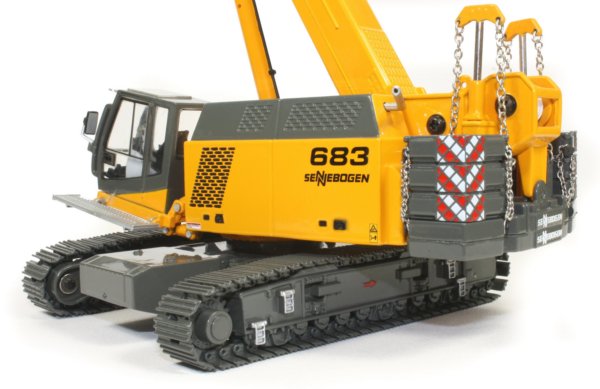 Miniature Construction World - Sennebogen 683 Tracked Telescopic Crane
