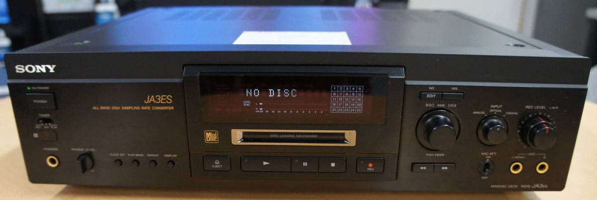 Sony MDS-JA3ES [MiniDisc Wiki]