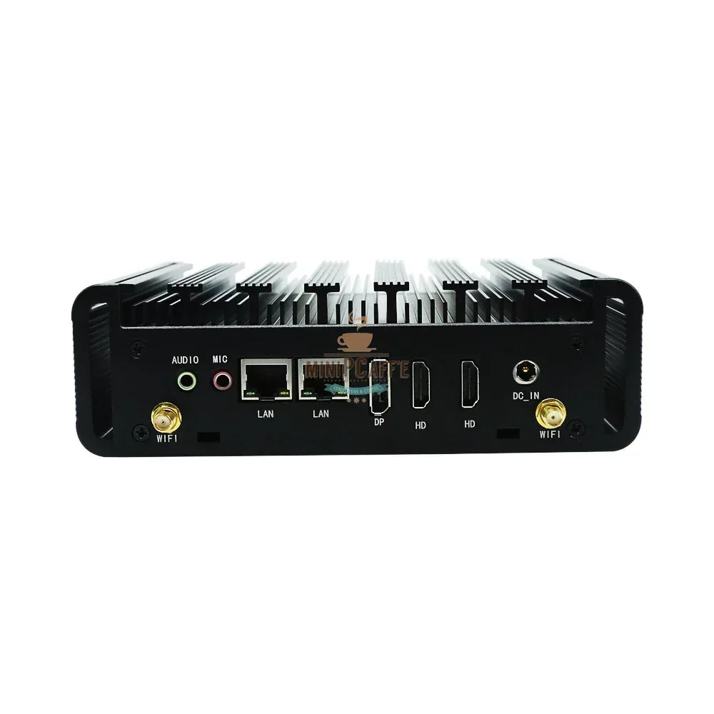 Intel Celeron J6412 Industrial Mini PC with 2 LAN Ports
