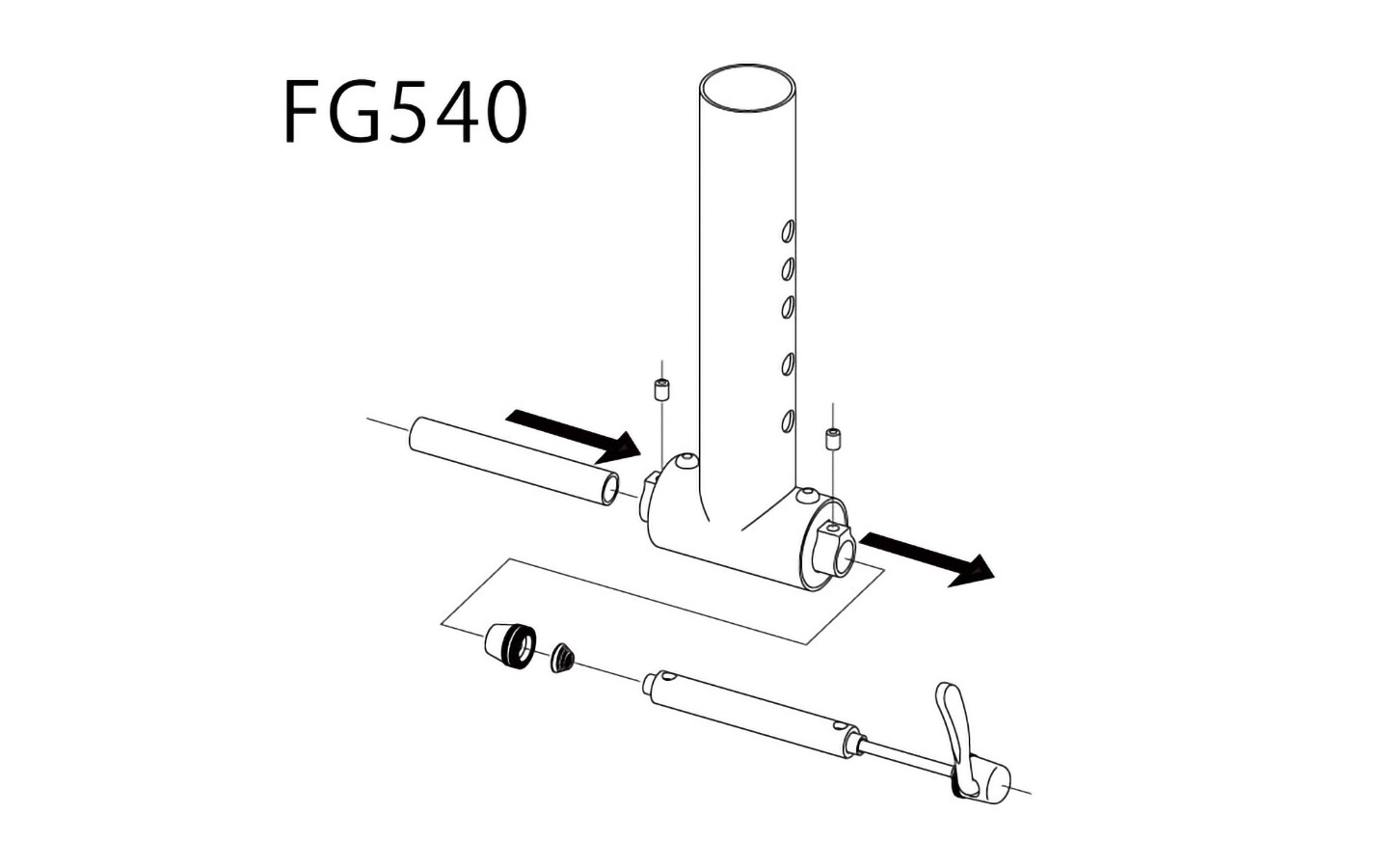 12mmフロントスルーアクスルアダプター - MINOURA JAPAN