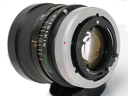 Canon Lens FD 24mm f/1.4 S.S.C. Aspherical