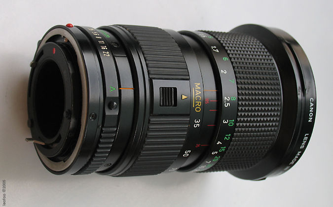 Canon FD Zoom 35-105mm and 50-135mm