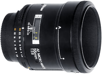 Early version of Nikon's AF Micro-Nikkor 55mm f/2.8