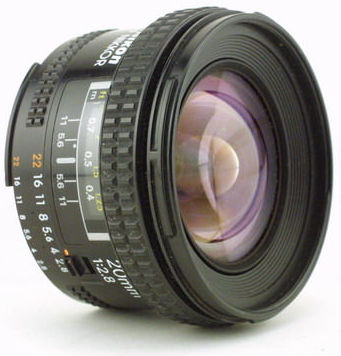 Nikon AF-Nikkor 20mm f/2.8 Ultra-Wideangle Lens - Index Page