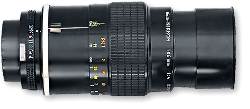Pre-AI version of the Micro-Nikkor 105mm f/4.0