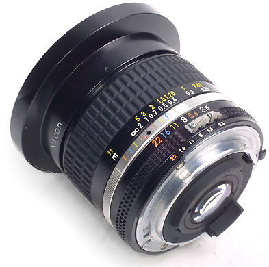 Nikkor 18mm f/3.5s Super wideangle Lens