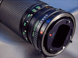 Canon EF 100-200mm f/4.5A Tele-Zoom lens - Index Page