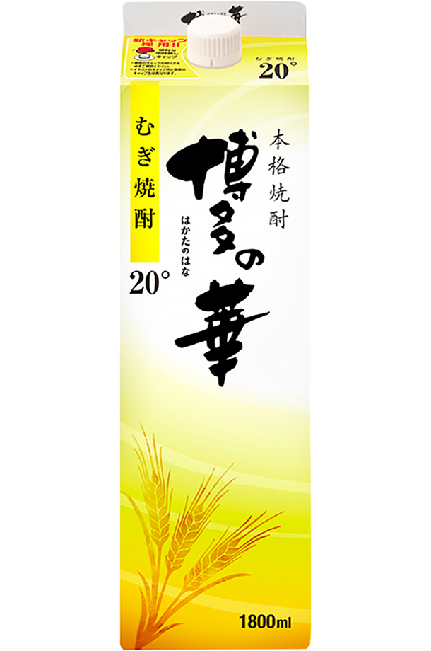本格麦焼酎 博多の華 麦 福徳長酒類 20度 1800mlの通信販売