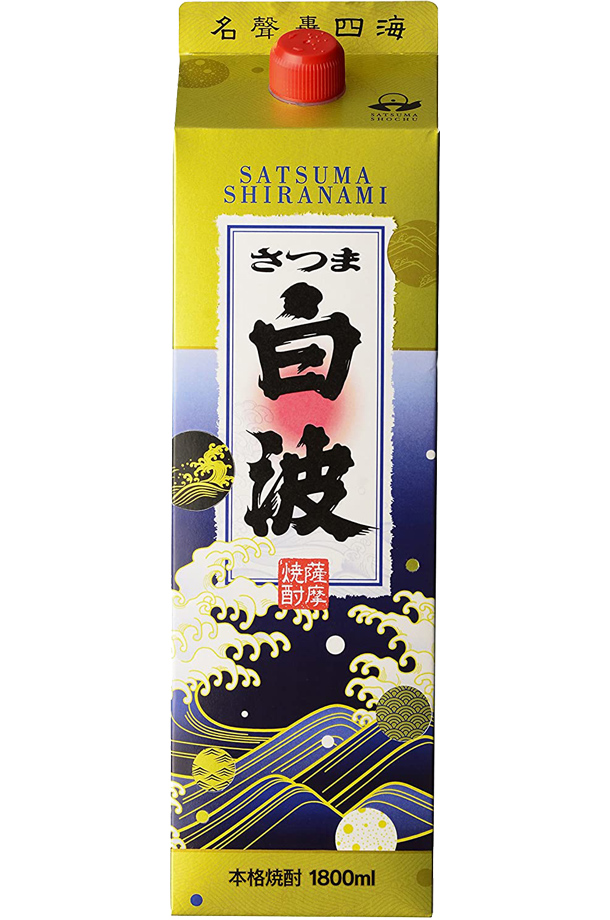 芋焼酎 さつま白波 薩摩酒造 25度 1800ml 6本 1ケースの通信販売