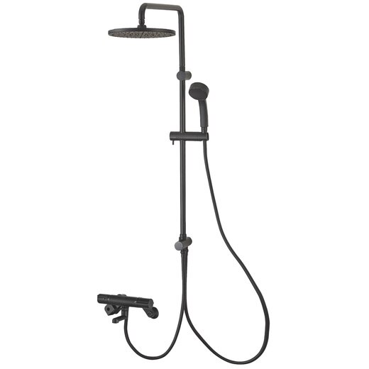 アーバンタワー サーモシャワー混合水栓 マットブラック(TA03469