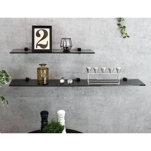 CLARO ガラスシェルフ 1100mm(ZA14469)｜収納の通販｜ミラタップ（旧