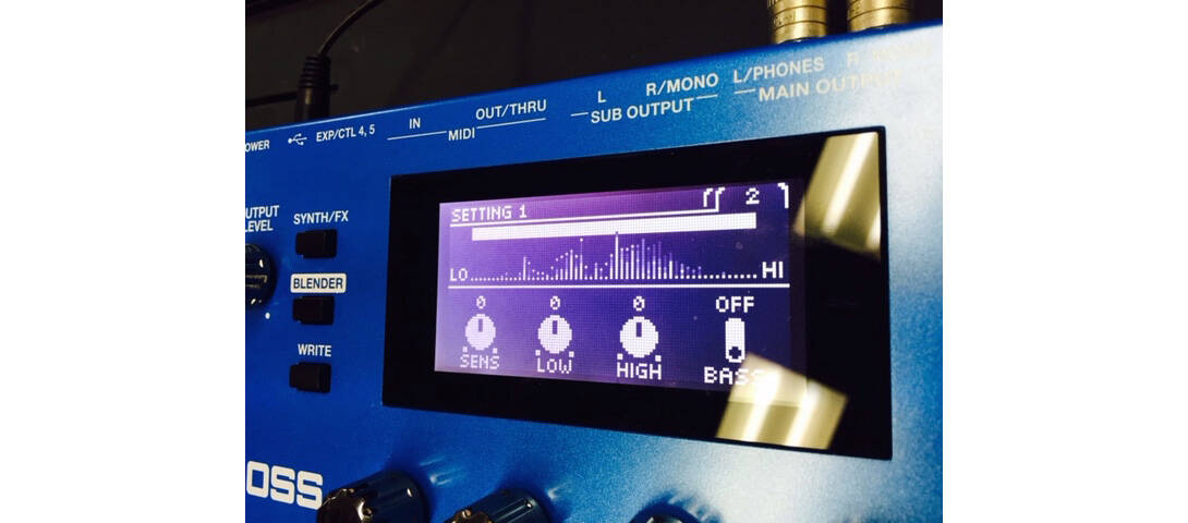 Boss SY-300 を新製品発表会で試奏！レイテンシーとデバイド