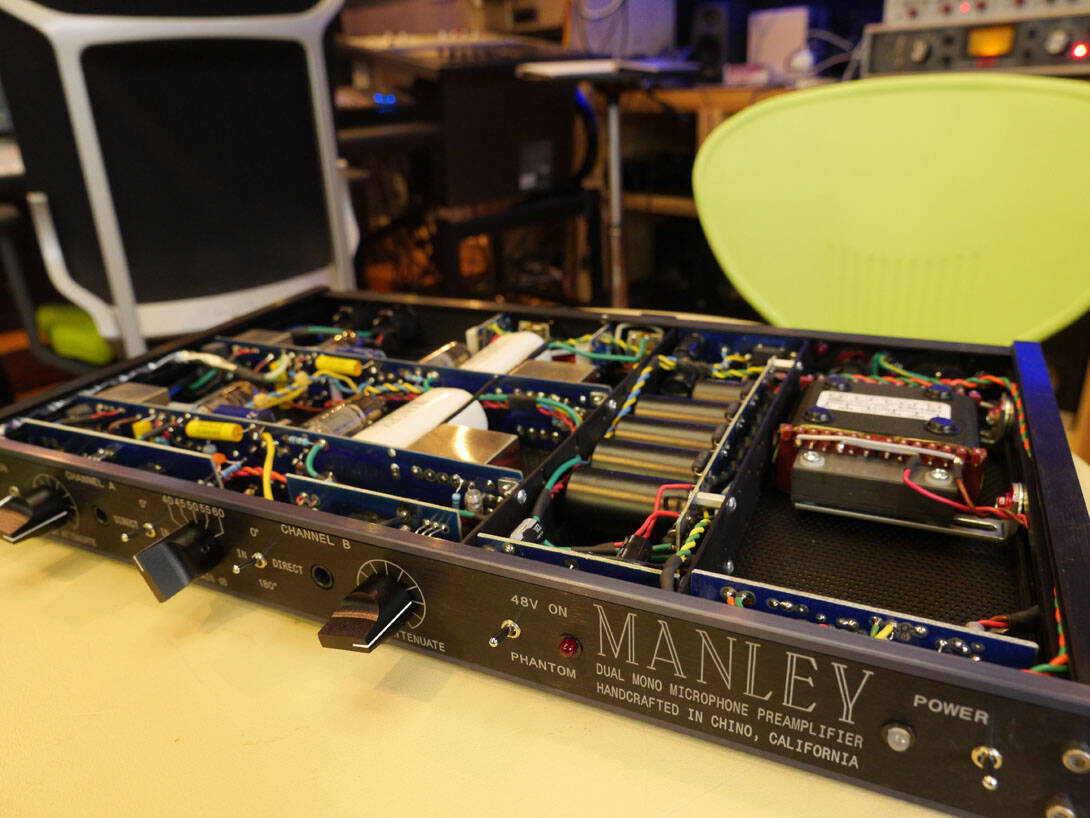 MANLEY DUAL-MONO TUBE MICPRE蔵出し在庫発掘！！ | Rock oN Company