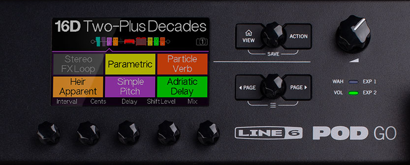 Line 6がマルチエフェクト・プロセッサー『POD Go』を発売！ | Rock oN