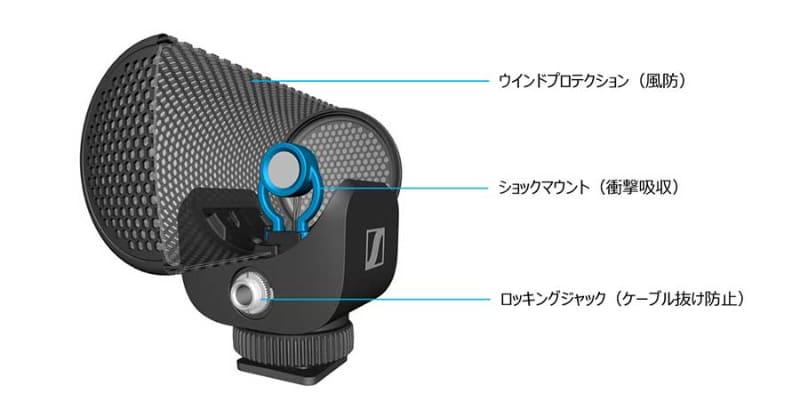 SENNHEISER(ゼンハイザー) MKE200 | Rock oN Line eStore