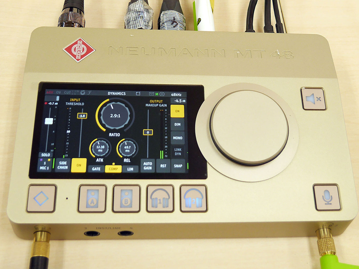 Neumann初のオーディオインターフェイスMT 48徹底レビュー！Rock oN