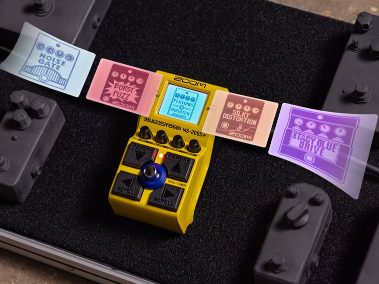 予約受付中】ZOOMが200種類の歪みエフェクト内蔵ストンプボックス「MS