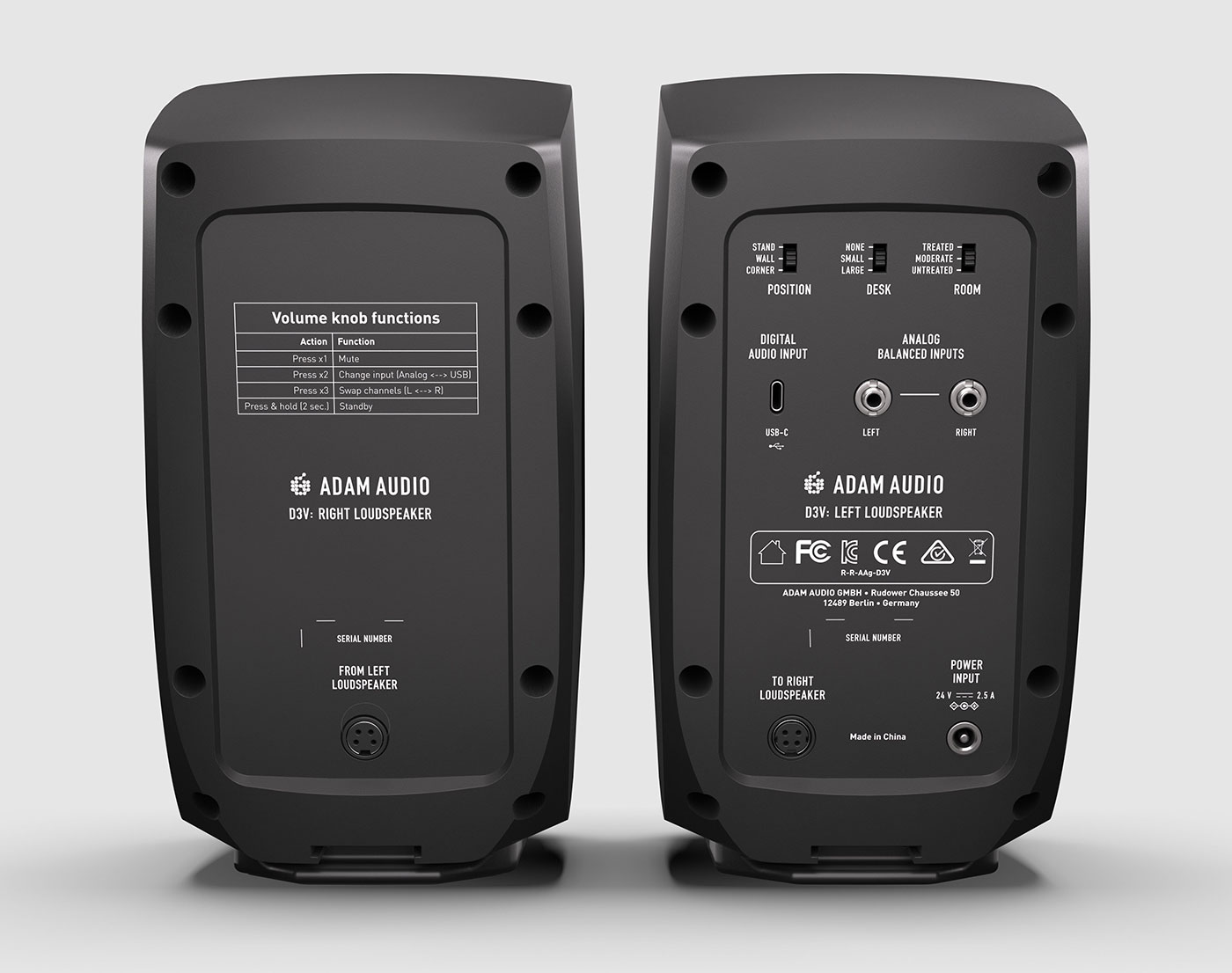 ADAM Audioがモニタースピーカー「D3V」を発表