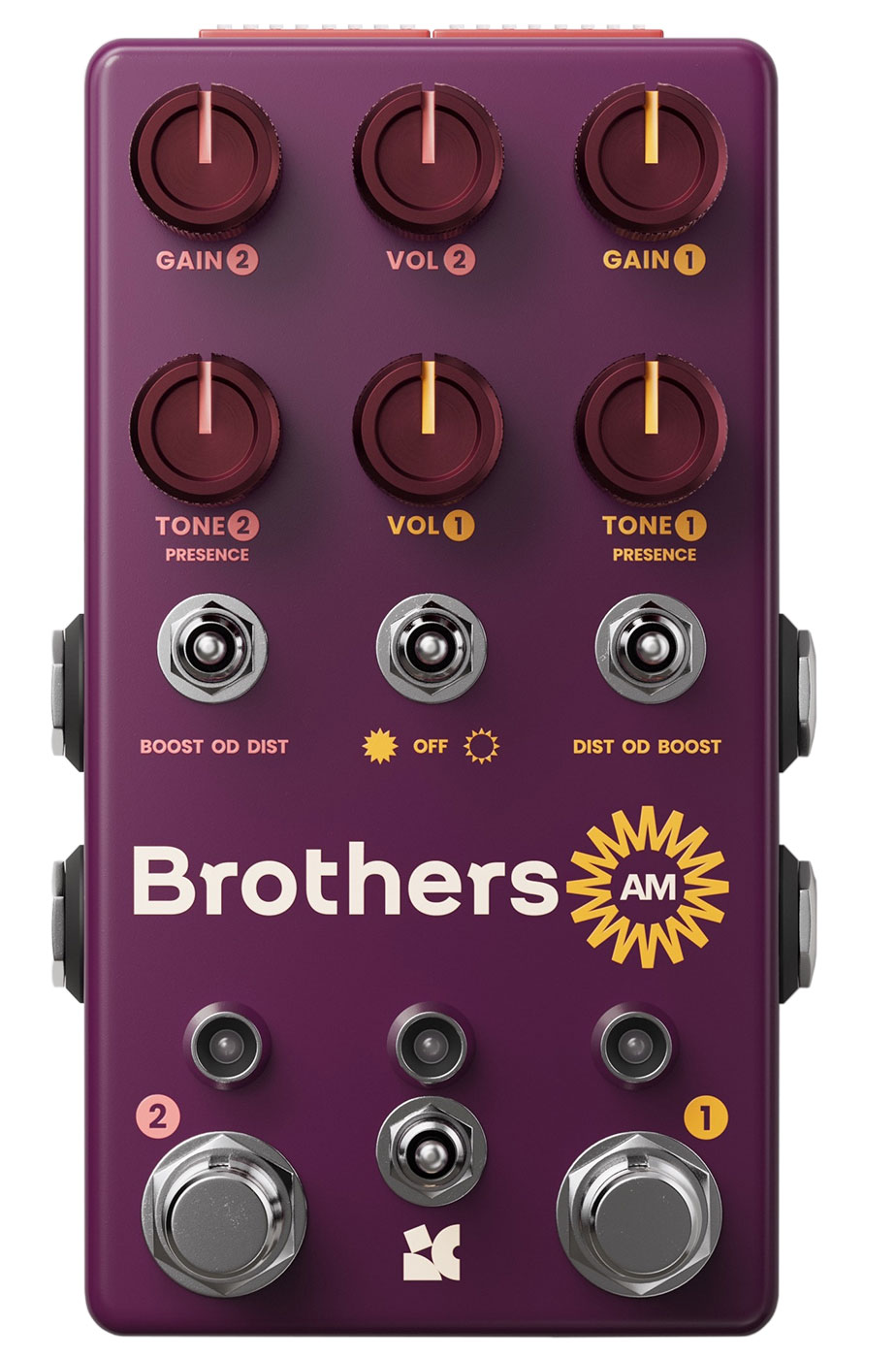 Chase Blissが先進的な操作性を持ったBrothers AMペダル「Brothers AM